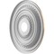 Ekena Millwork Cole PVC Medallion (Canopies up to 5 1/8"), 19"OD x 3 1/2"ID x 1"P, Metallic Champagne Mist CMP19COECE - alternate 5